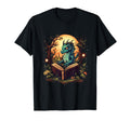 Book Dragon Reading Books Bookworm T-Shirt - Unique Graphic for Adults - T-Shirt, Sweatshirt, Hoodie
