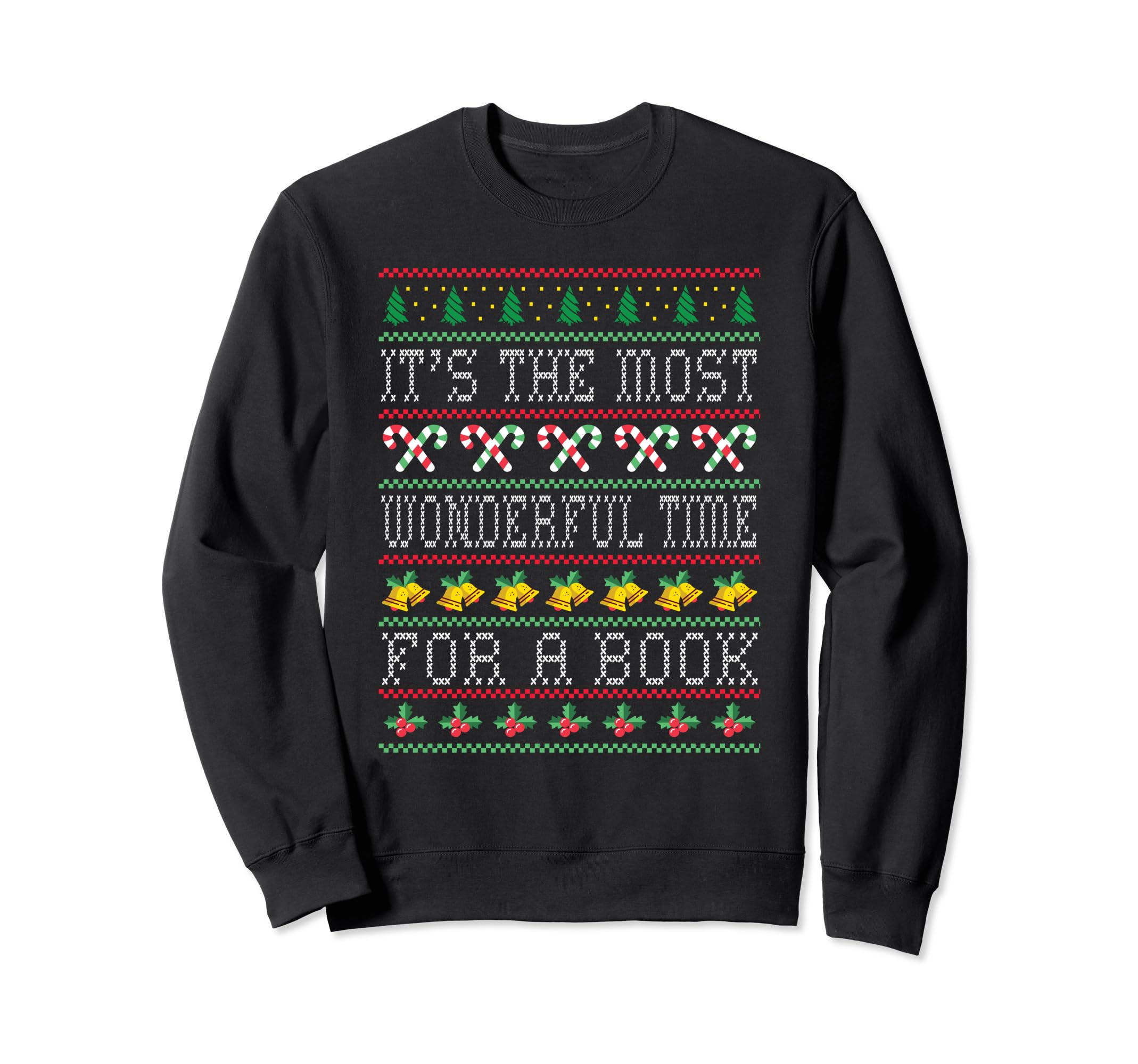 Its Most Wonderful Time Book Sweatshirt - Casual Everyday Wear Men Women - T-Shirt, Sweatshirt, Hoodie