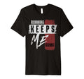 Running Keeps Me Going Bold Distressed T-Shirt - Graphic Print Men Women - T-Shirt, Sweatshirt, Hoodie
