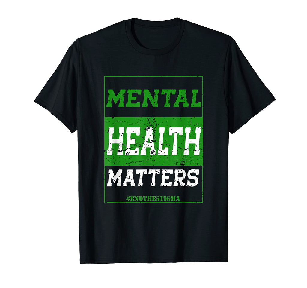 Mental Health Matters End Stigma T-Shirt - Casual Everyday Wear Men Women - T-Shirt, Sweatshirt, Hoodie