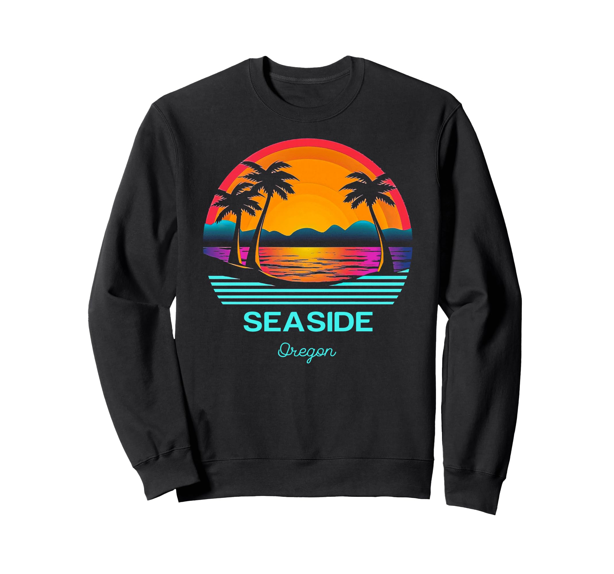 Seaside Oregon Sweatshirt - Novelty Apparel Unisex - T-Shirt, Sweatshirt, Hoodie