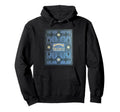 Mark Twain Mississippi River Character Hoodie - Streetwear Style for Adults - T-Shirt, Sweatshirt, Hoodie