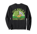 Your Mind Is Sanctuary Mental Health Sweatshirt - Graphic Print for Adults - T-Shirt, Sweatshirt, Hoodie