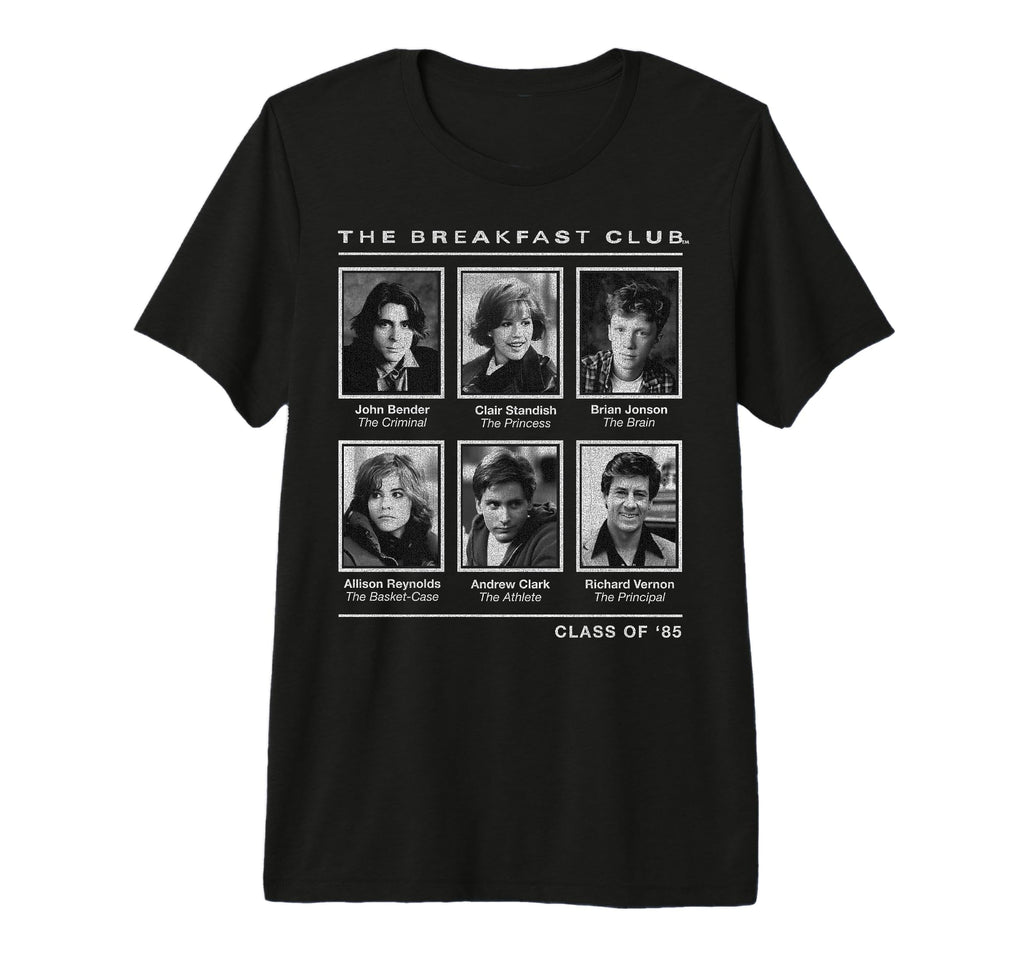 Breakfast Club Year Book Club Photos T-Shirt - Trendy Graphic for Adults - T-Shirt, Sweatshirt, Hoodie