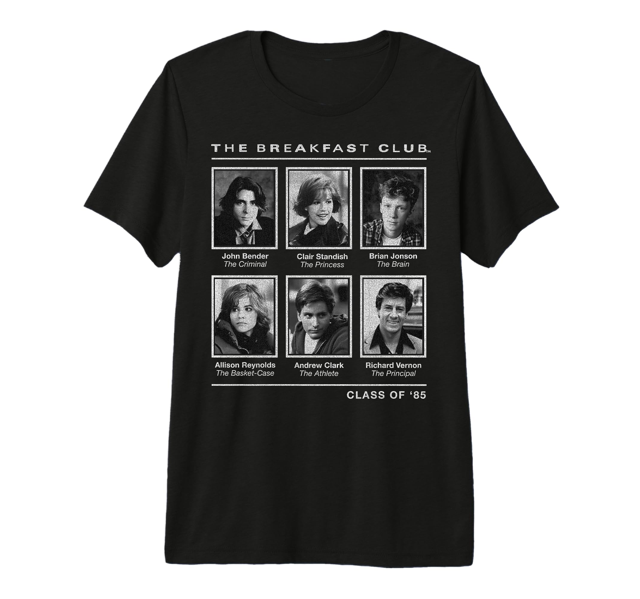 Breakfast Club Year Book Club Photos T-Shirt - Trendy Graphic for Adults - T-Shirt, Sweatshirt, Hoodie