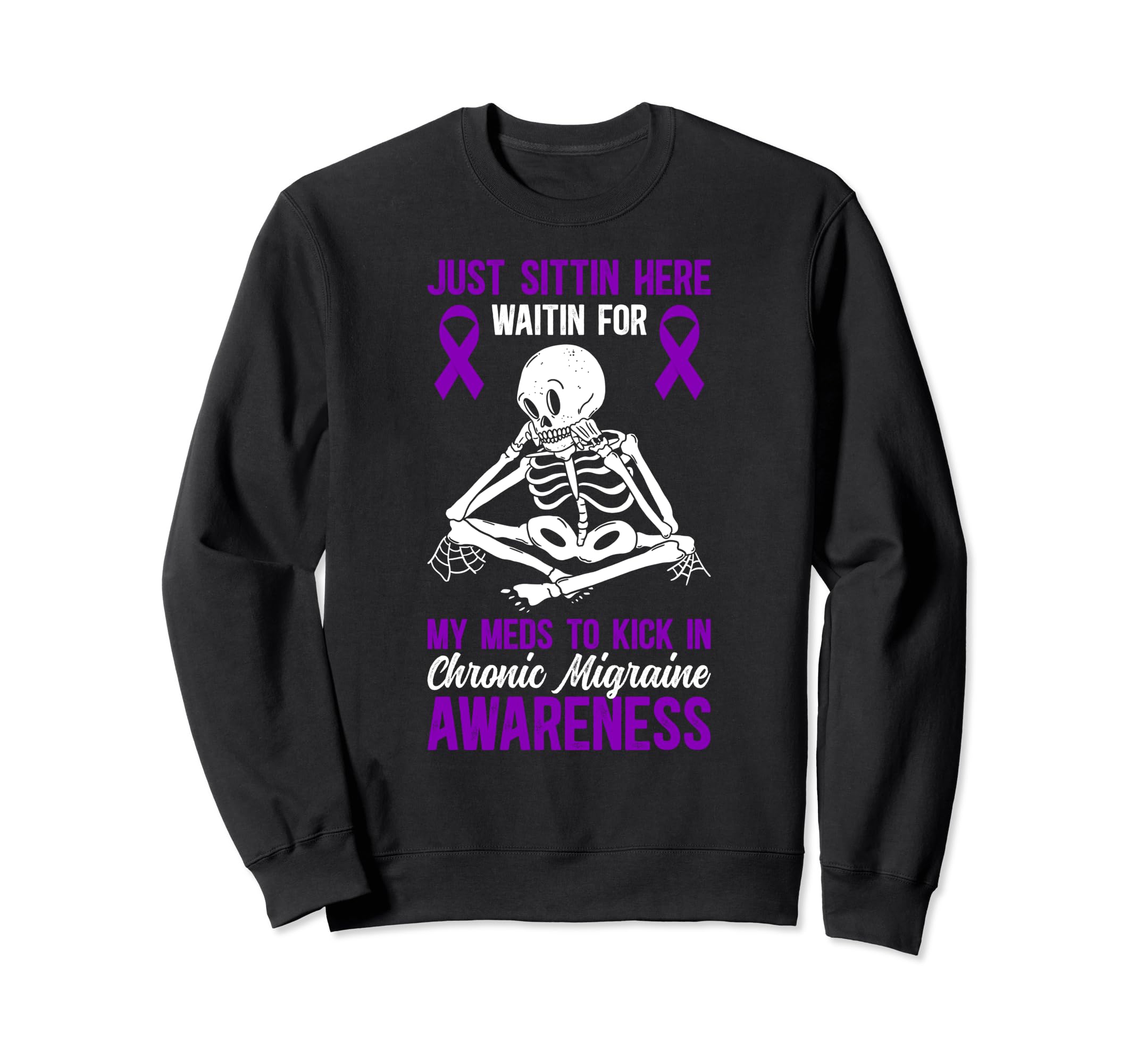 Chronic Migraine Awareness Month Sweatshirt - Custom Art Print for Adults - T-Shirt, Sweatshirt, Hoodie