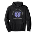 Esoteric Butterfly Mystical Hoodie - Fun Novelty Design Men Women - T-Shirt, Sweatshirt, Hoodie