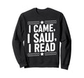 Book Lover Bookworm Storytelling Sweatshirt - Fun Novelty Design Unisex - T-Shirt, Sweatshirt, Hoodie