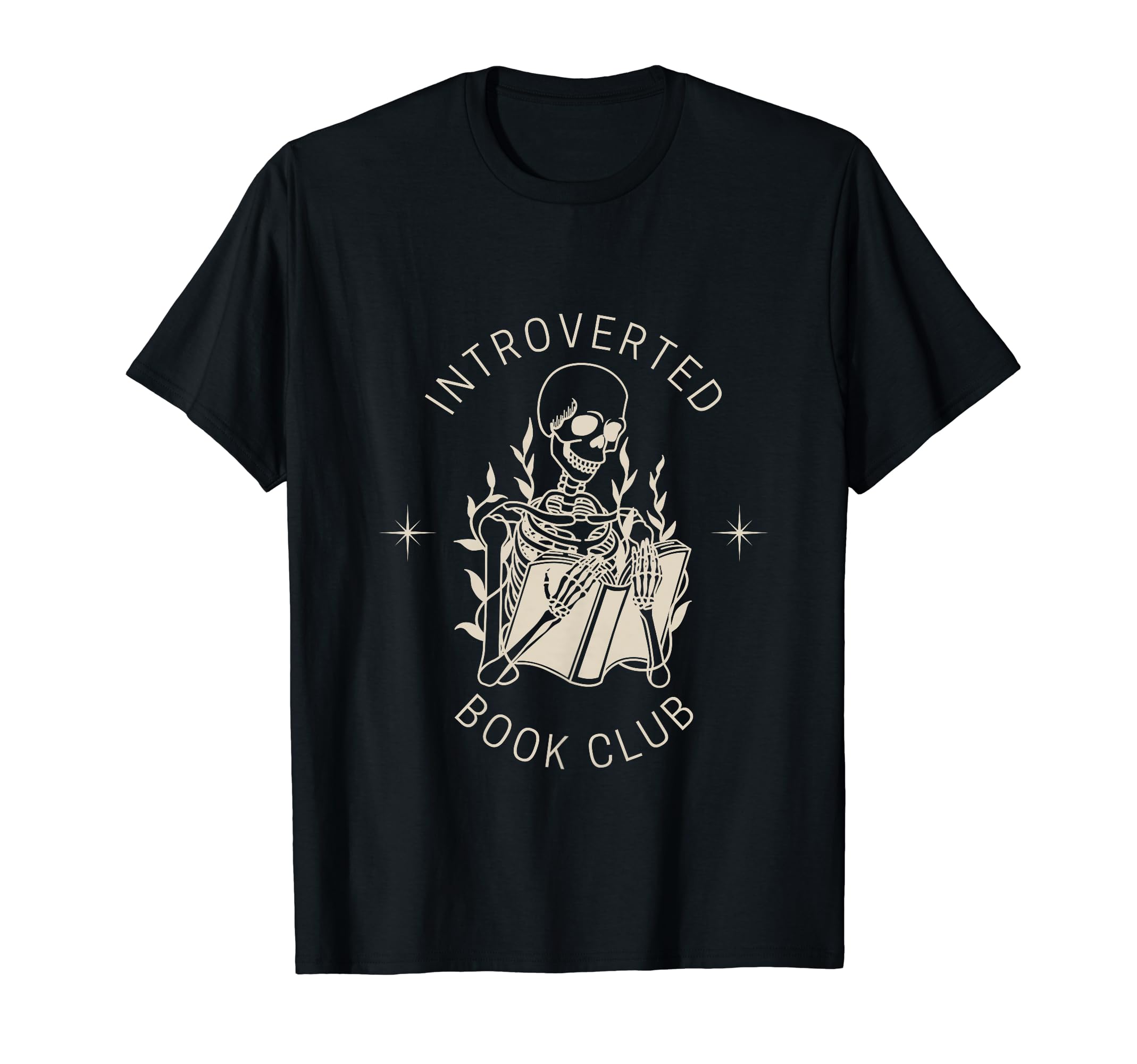 Introverted Book Club Social Club T-Shirt - Graphic Print Men Women - T-Shirt, Sweatshirt, Hoodie