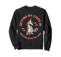 Getting My Steps Walking Lord Sweatshirt - Fun Novelty Design Men Women - T-Shirt, Sweatshirt, Hoodie