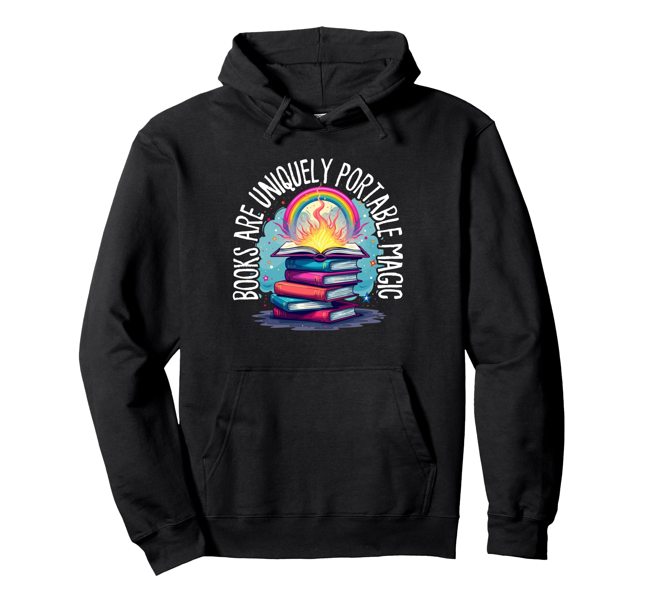 Reading Books Reader Nerd Hoodie - Casual Everyday Wear Men Women - T-Shirt, Sweatshirt, Hoodie