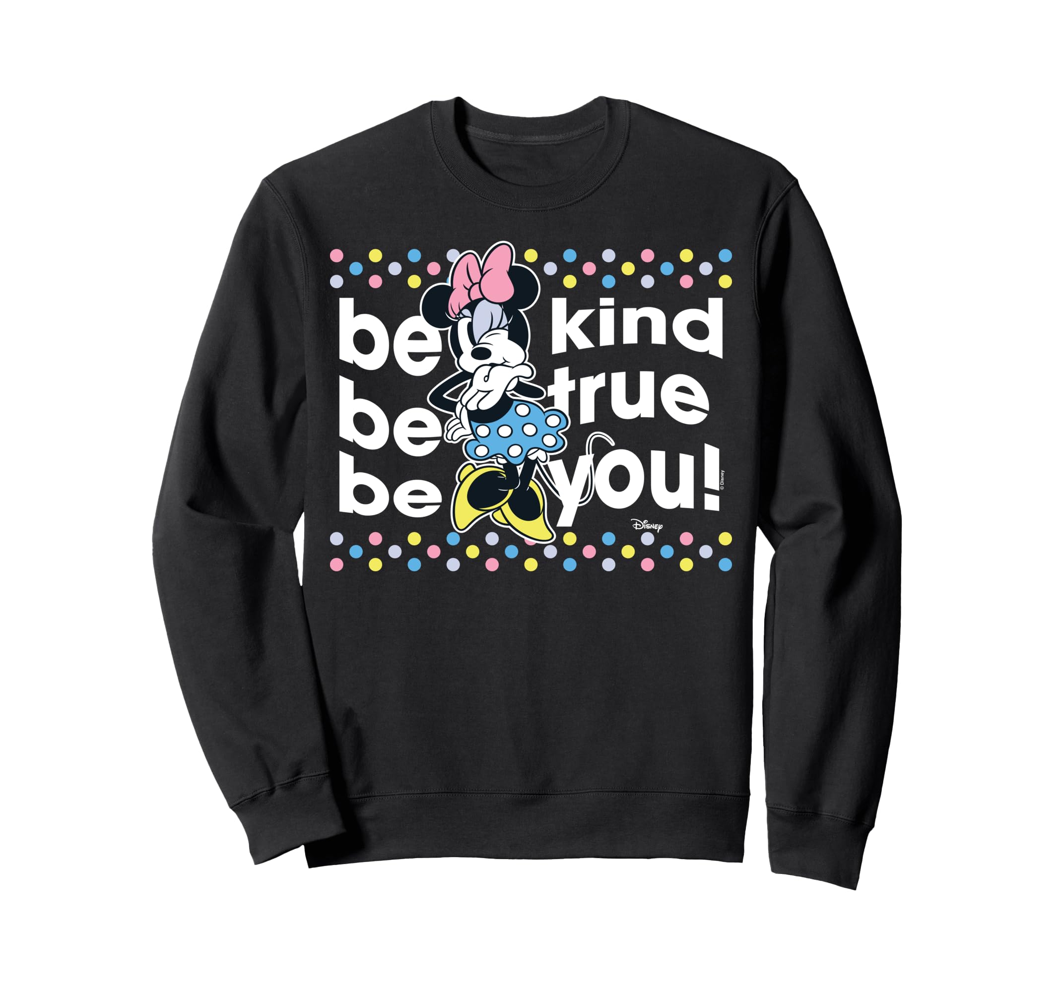 Minnie Mouse Be Kind True You Sweatshirt - Aesthetic Graphic for Adults - T-Shirt, Sweatshirt, Hoodie