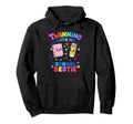Twinning My School Bestie Back To School Hoodie - Graphic Print Unisex - T-Shirt, Sweatshirt, Hoodie