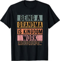 Being A Grandma Is Kingdom Merch Apparel Unisex T-shirt, Sweatshirt, Hoodie, Long Sleeve Tee - T-Shirt, Sweatshirt, Hoodie