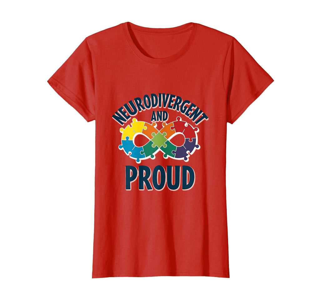 Neurodivergent And Proud Neurodiversity T-Shirt - Aesthetic Graphic Unisex - T-Shirt, Sweatshirt, Hoodie