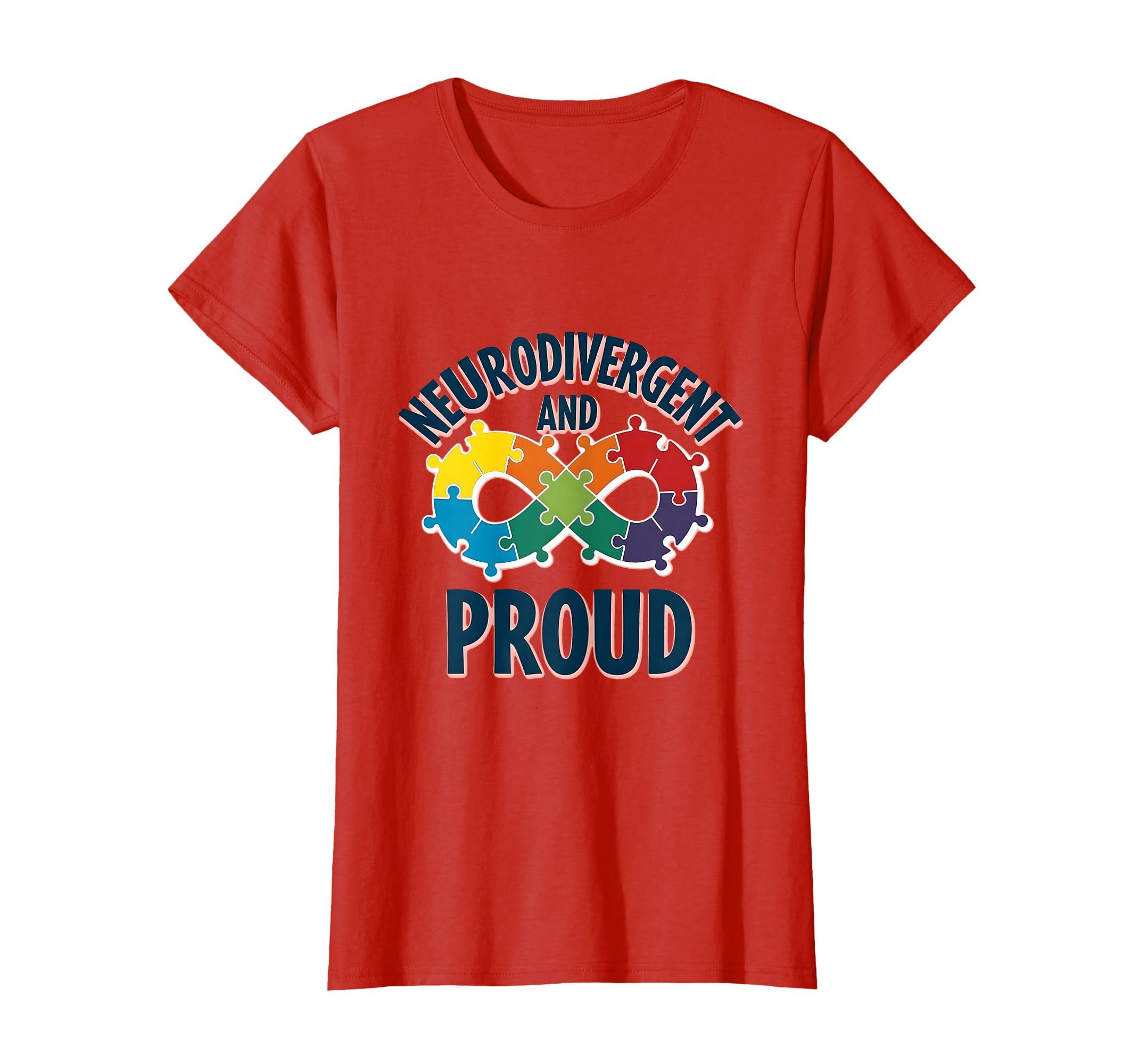 Neurodivergent And Proud Neurodiversity T-Shirt - Aesthetic Graphic Unisex - T-Shirt, Sweatshirt, Hoodie