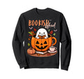 Halloween Bookish Ghoul Book Lover Sweatshirt - Streetwear Style Unisex - T-Shirt, Sweatshirt, Hoodie
