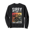Sorry I Cant I Have Book Club Sweatshirt - Streetwear Style for Adults - T-Shirt, Sweatshirt, Hoodie