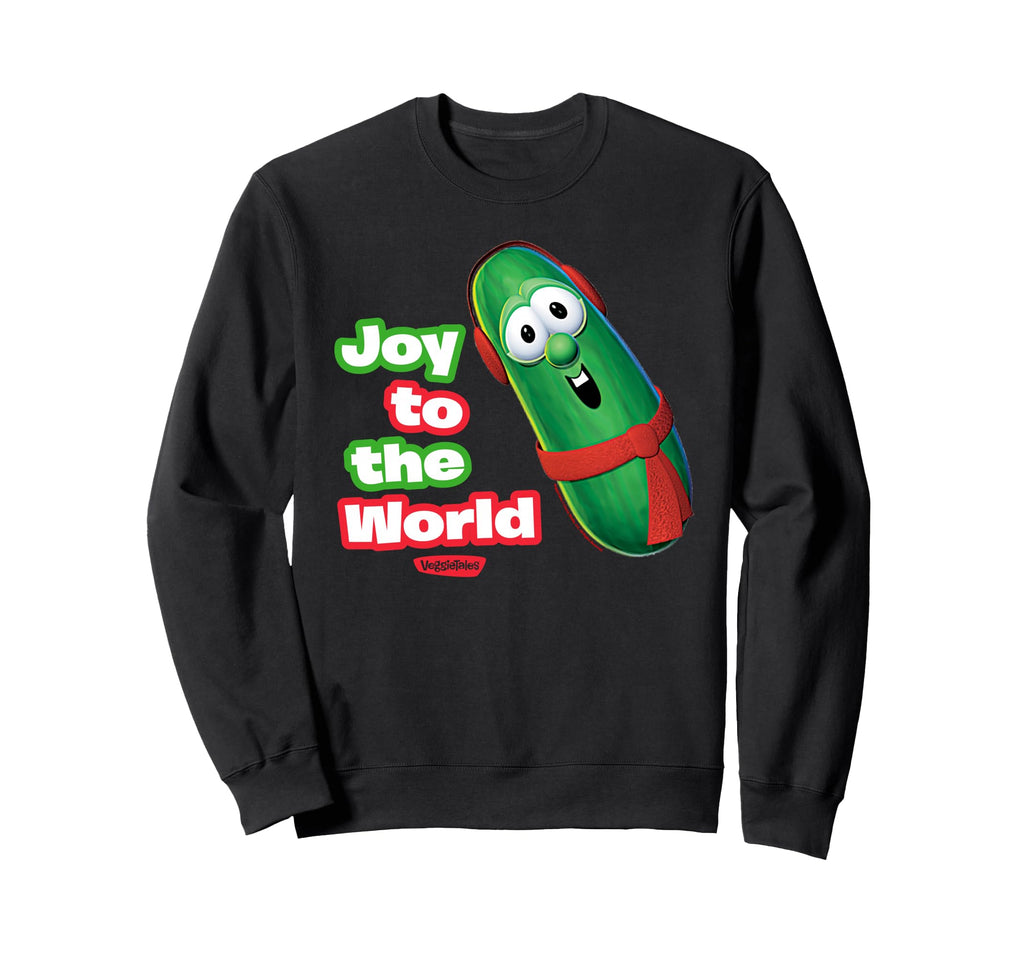 Veggietales Joy To World Larry Sweatshirt - Unique Graphic Men Women - T-Shirt, Sweatshirt, Hoodie