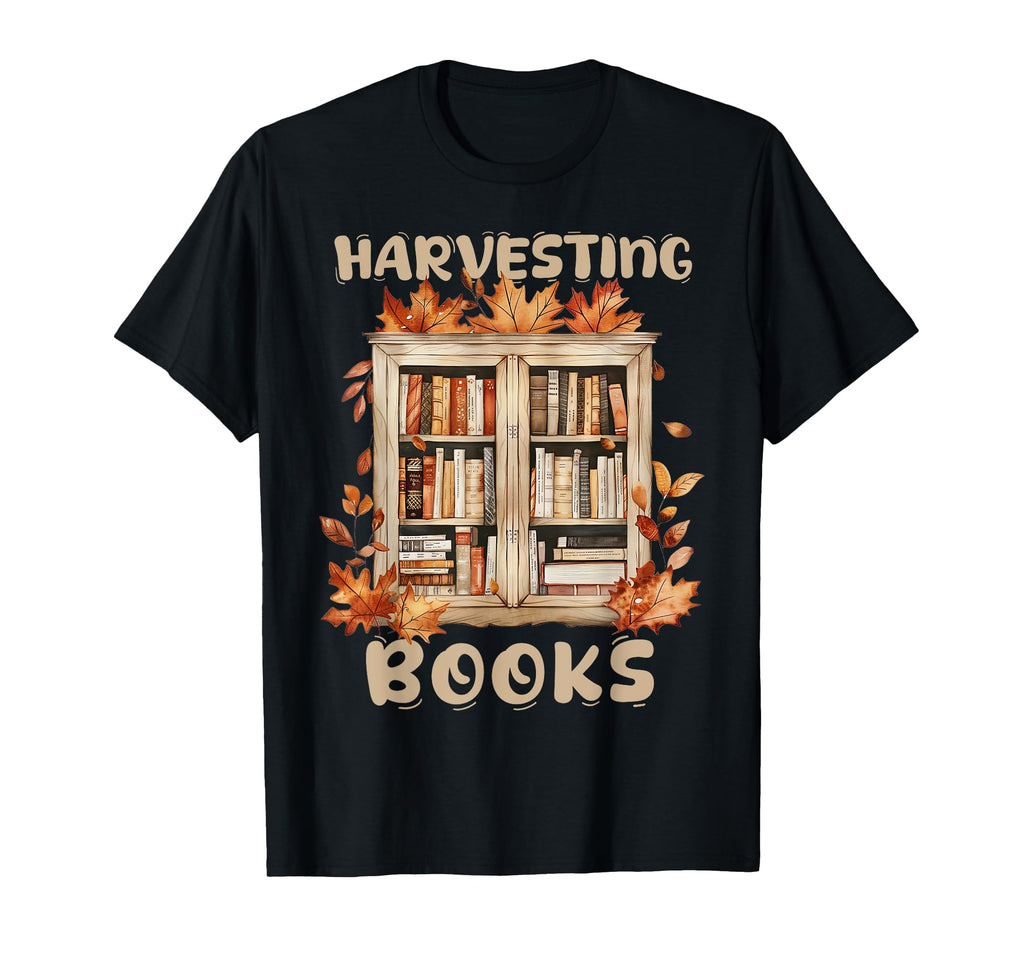 Harvesting Books Botanical Funny T-Shirt - Novelty Apparel Men Women - T-Shirt, Sweatshirt, Hoodie