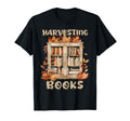Harvesting Books Botanical Funny T-Shirt - Novelty Apparel Men Women - T-Shirt, Sweatshirt, Hoodie