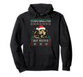 Overstimulated But Festive Possum Hoodie - Aesthetic Graphic for Adults - T-Shirt, Sweatshirt, Hoodie