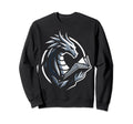 Dragon Reading Book Dragon Sweatshirt - Casual Everyday Wear Unisex - T-Shirt, Sweatshirt, Hoodie