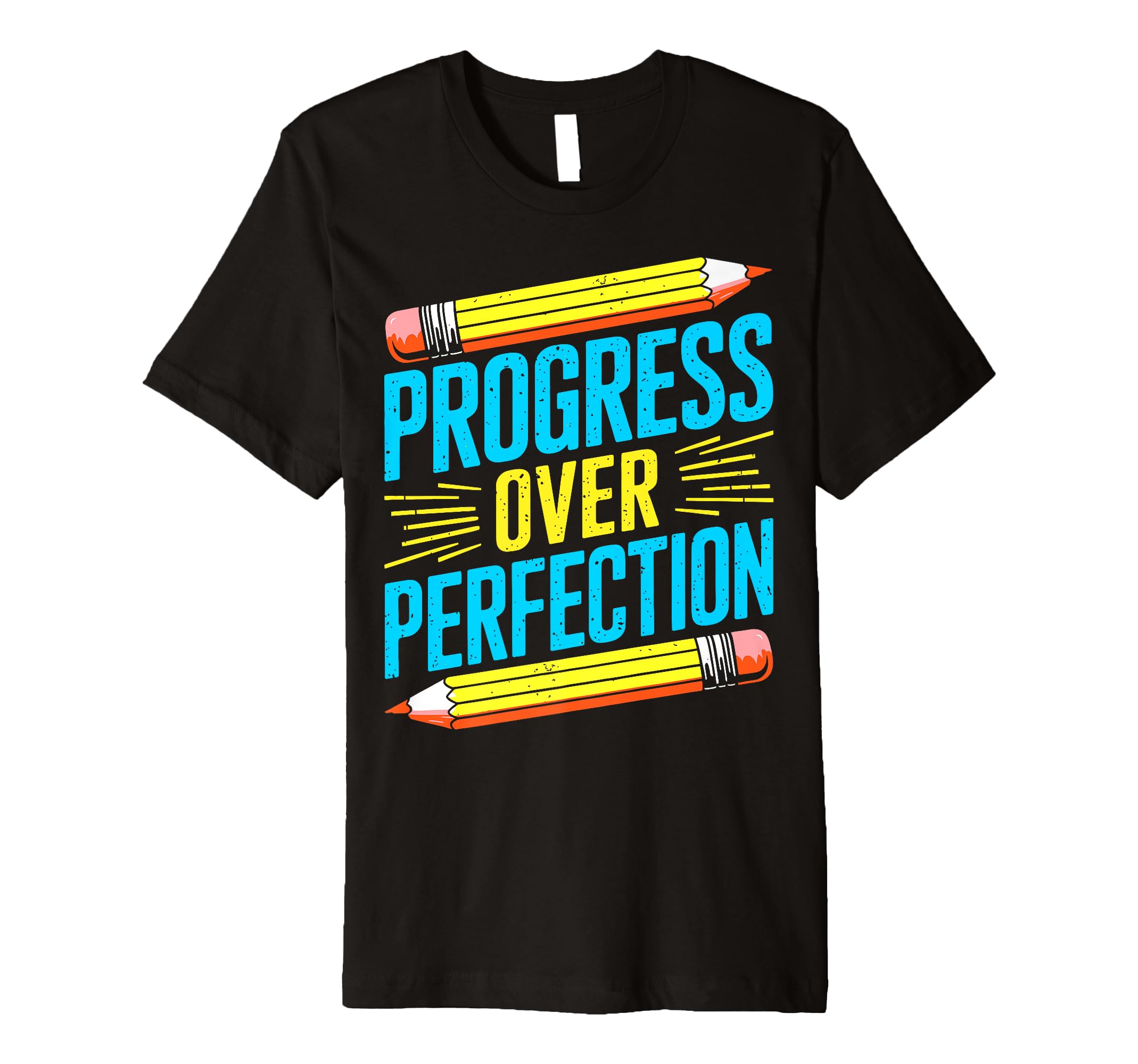Progress Over Perfection Mental Health T-Shirt - Graphic Print for Adults - T-Shirt, Sweatshirt, Hoodie