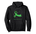 May We Wear Green Mental Health Awareness Hoodie - Trendy Graphic Men Women - T-Shirt, Sweatshirt, Hoodie