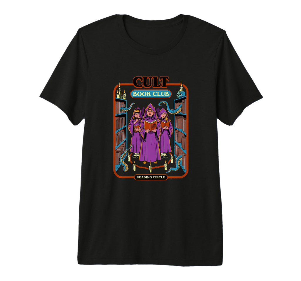 Steven Rhodes Cult Book Club T-Shirt - Casual Everyday Wear for Adults - T-Shirt, Sweatshirt, Hoodie