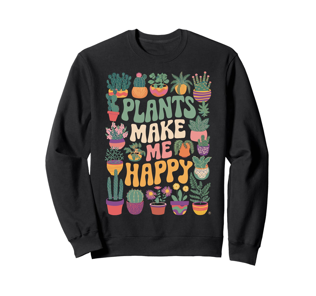 Plant Lover Botanical House Plant Sweatshirt - Fun Novelty Design Unisex - T-Shirt, Sweatshirt, Hoodie