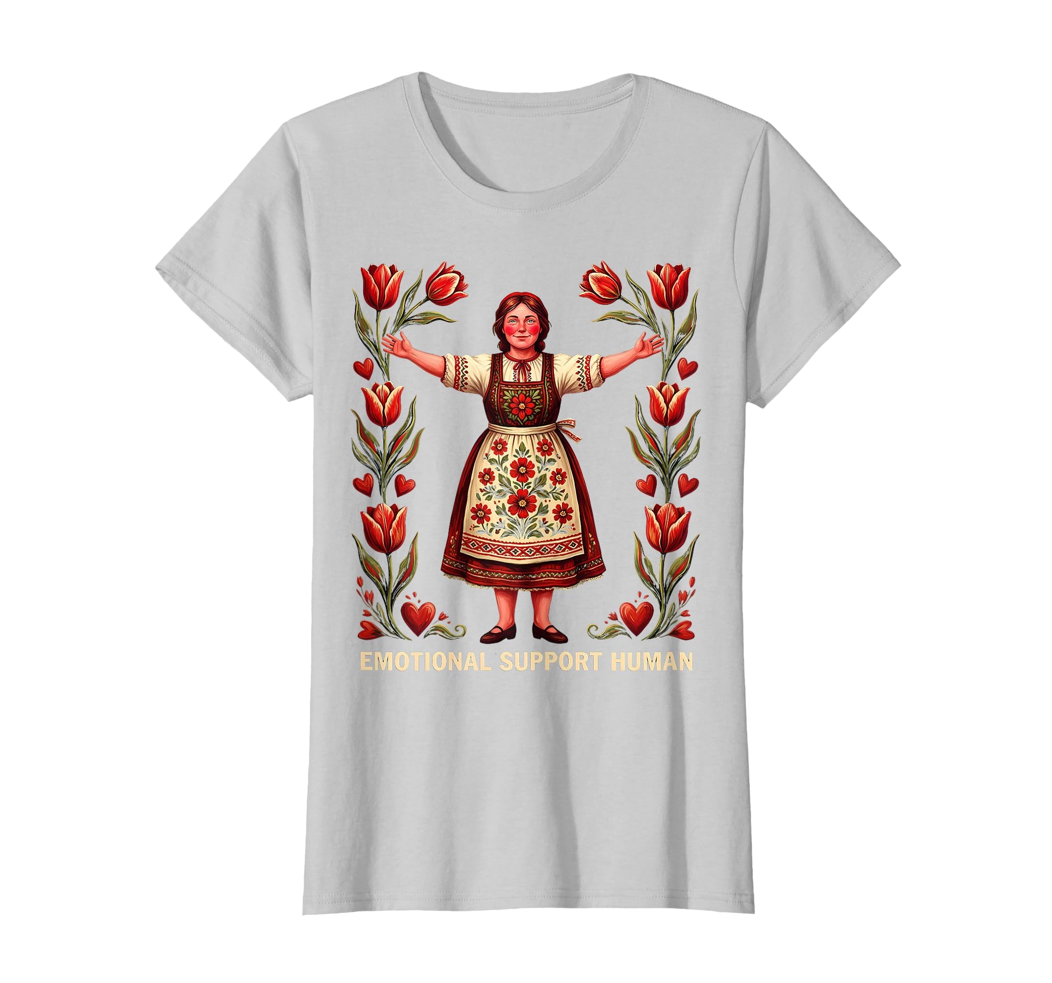 Emotional Support Human Funny Mom T-Shirt - Novelty Apparel for Adults - T-Shirt, Sweatshirt, Hoodie