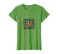 Progress Over Perfection Always T-Shirt - Aesthetic Graphic Unisex - T-Shirt, Sweatshirt, Hoodie