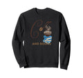 Coffee And Books Sweatshirt - Custom Art Print for Adults - T-Shirt, Sweatshirt, Hoodie