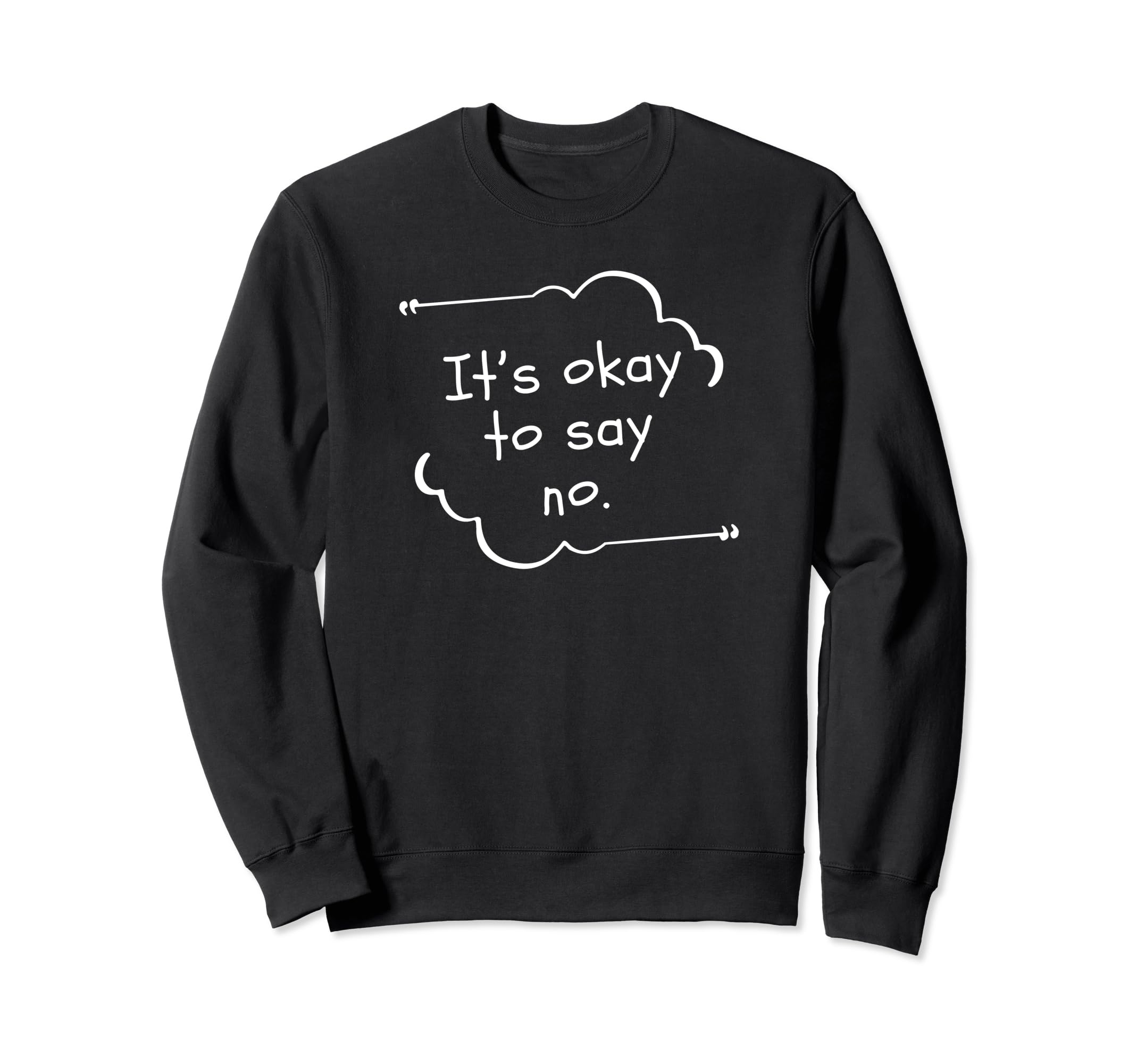 Self Care Wellness It S Okay To Sweatshirt - Minimalist Print Men Women - T-Shirt, Sweatshirt, Hoodie