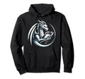 Dragon Reading Book Dragon Enthusiast Designs Hoodie - Graphic Print Unisex - T-Shirt, Sweatshirt, Hoodie