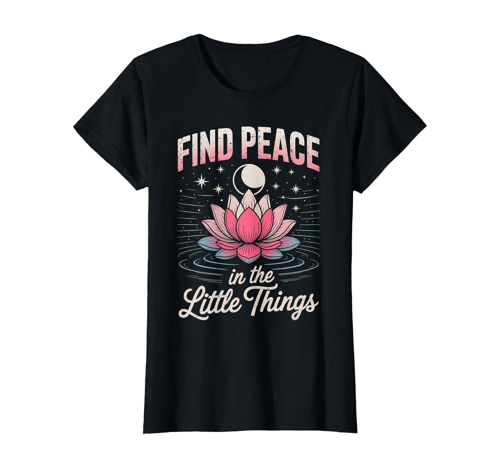 Mindfulness Meditation Calm Aesthetic T-Shirt - Unique Graphic Men Women - T-Shirt, Sweatshirt, Hoodie