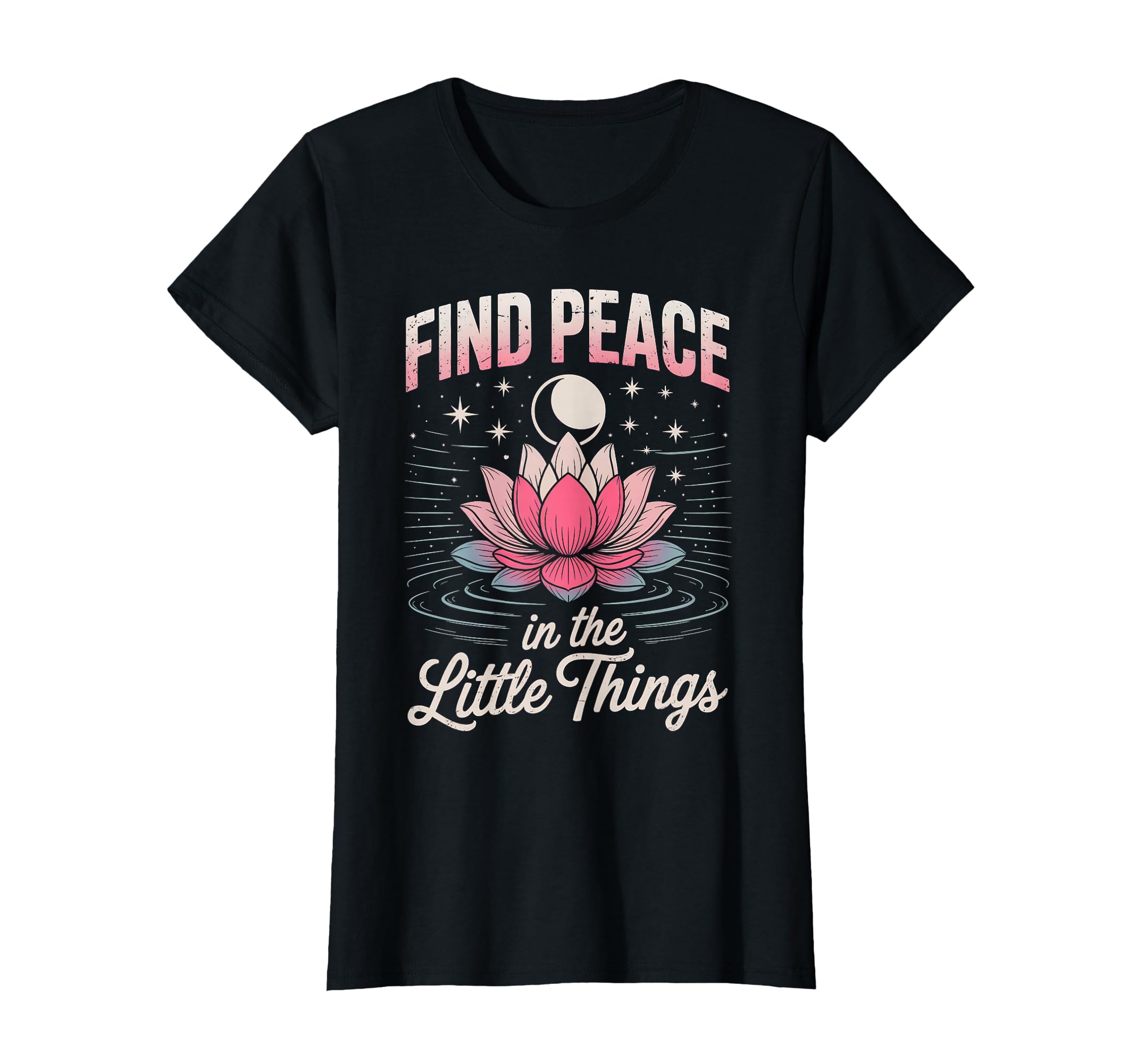 Mindfulness Meditation Calm Aesthetic T-Shirt - Unique Graphic Men Women - T-Shirt, Sweatshirt, Hoodie