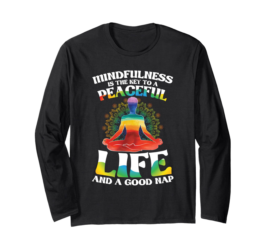 Mindfulness Meditation Yoga Zen Chakra Hoodie - Novelty Apparel Men Women - T-Shirt, Sweatshirt, Hoodie