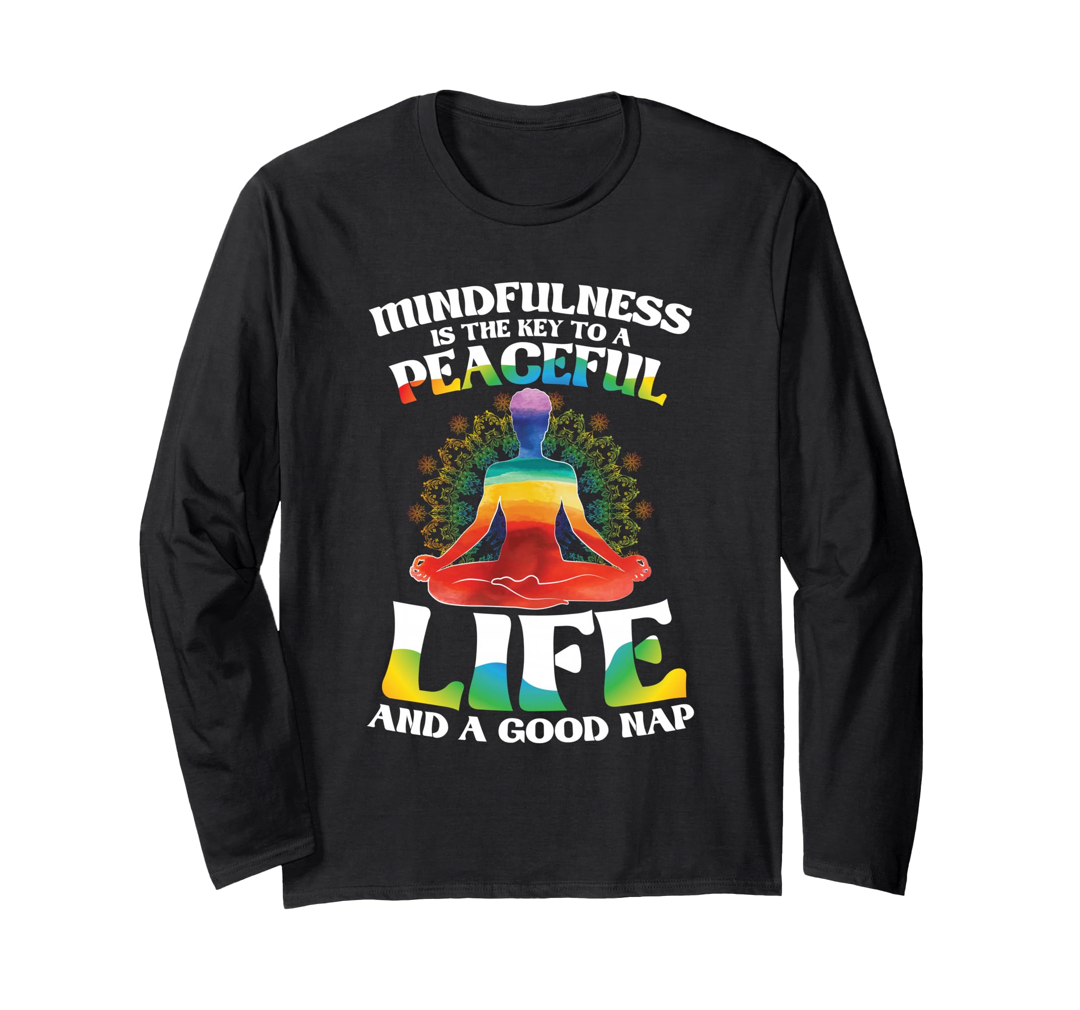 Mindfulness Meditation Yoga Zen Chakra Hoodie - Novelty Apparel Men Women - T-Shirt, Sweatshirt, Hoodie