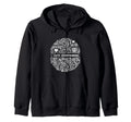 Overthinking Mind Self Awareness Hoodie - Trendy Graphic Men Women - T-Shirt, Sweatshirt, Hoodie