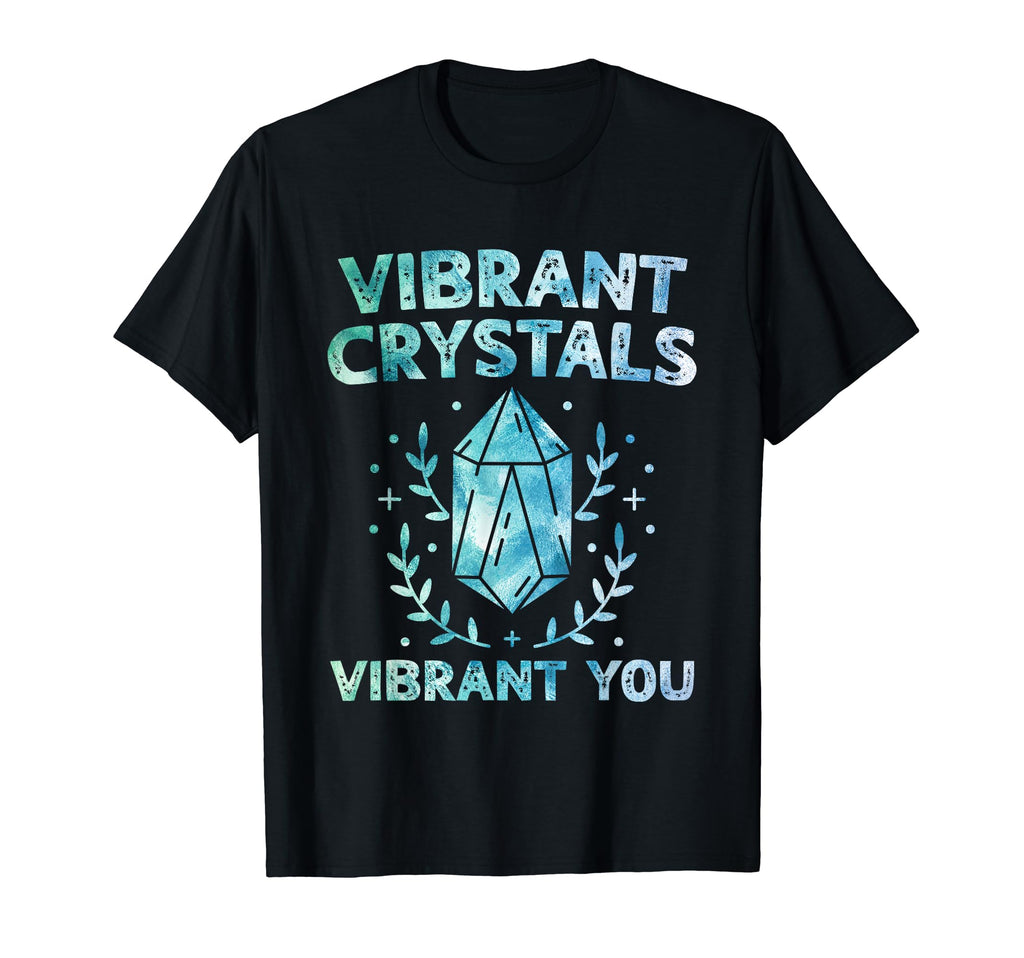 Spiritual Crystal Stones Healing T-Shirt - Graphic Print Unisex - T-Shirt, Sweatshirt, Hoodie