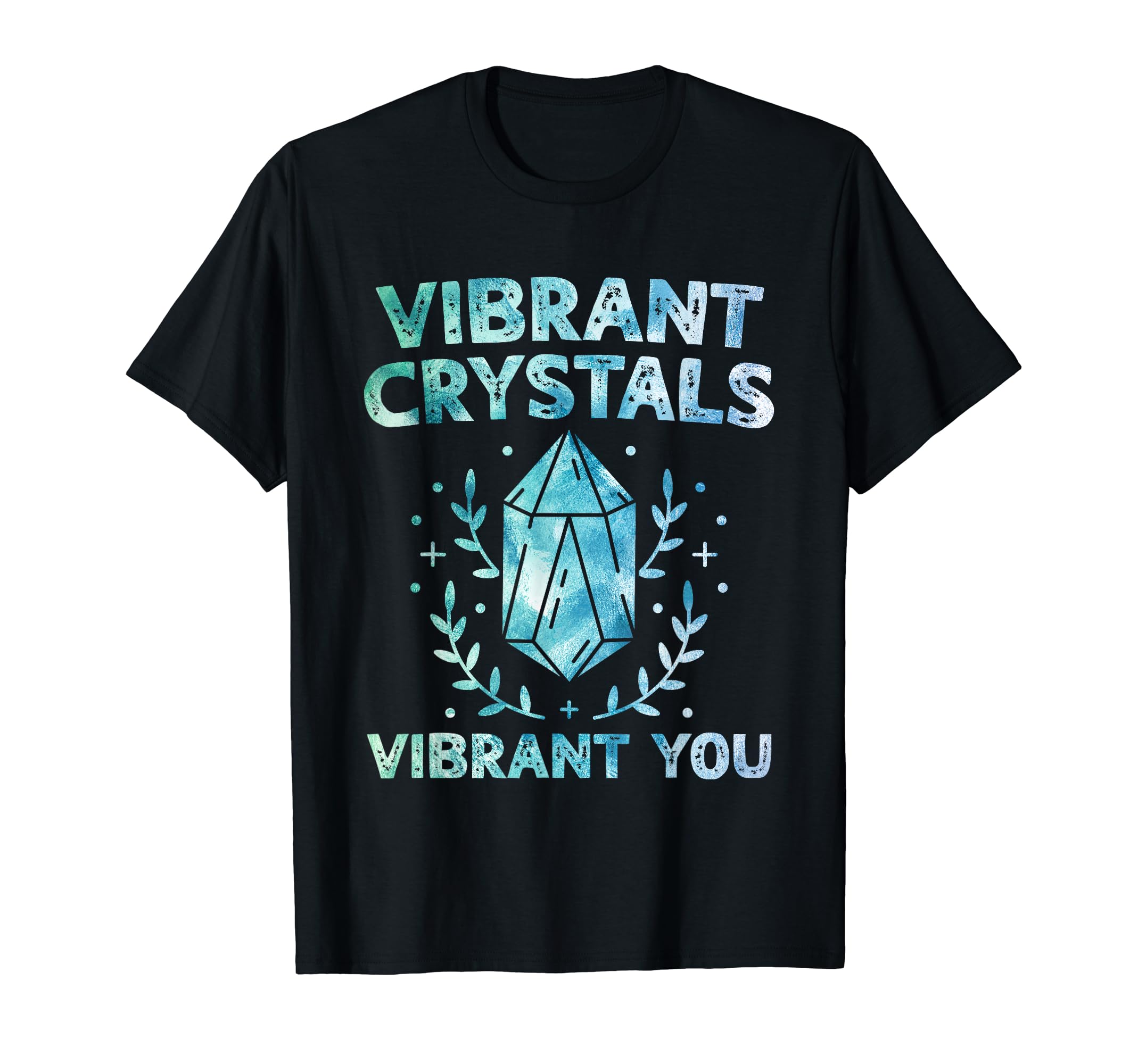 Spiritual Crystal Stones Healing T-Shirt - Graphic Print Unisex - T-Shirt, Sweatshirt, Hoodie