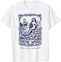 Girls Will Be Girls Gothic Mermaid Siren Feminist T-Shirt Unisex T-shirt, Sweatshirt, Hoodie, Long Sleeve Tee - T-Shirt, Sweatshirt, Hoodie