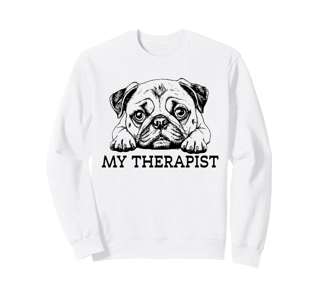 Funny Dog Owner Therapy Dog Lover Sweatshirt - Trendy Graphic for Adults - T-Shirt, Sweatshirt, Hoodie