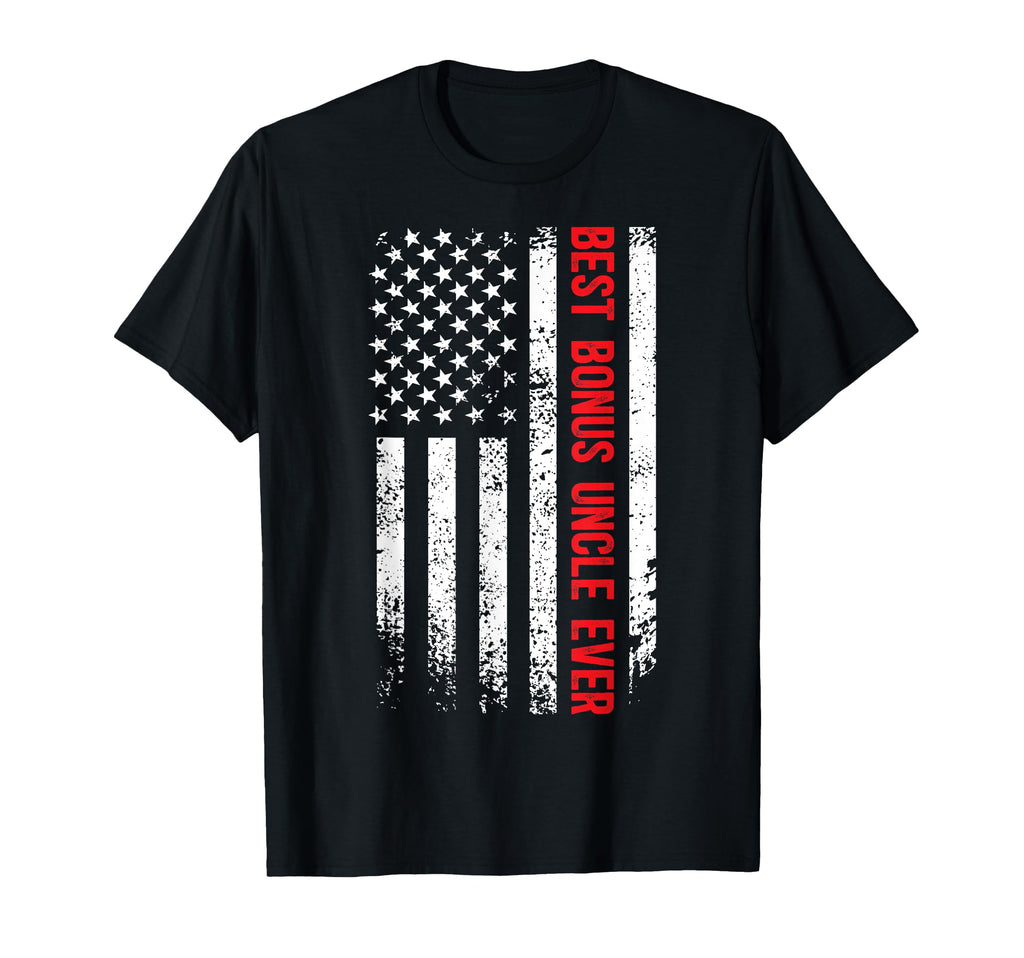 Best Bonus Uncle Ever Step Uncle Us T-Shirt - Unique Graphic for Adults - T-Shirt, Sweatshirt, Hoodie
