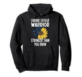 Chronic Fatigue Warrior Stronger Than You Hoodie - Custom Art Print Unisex - T-Shirt, Sweatshirt, Hoodie
