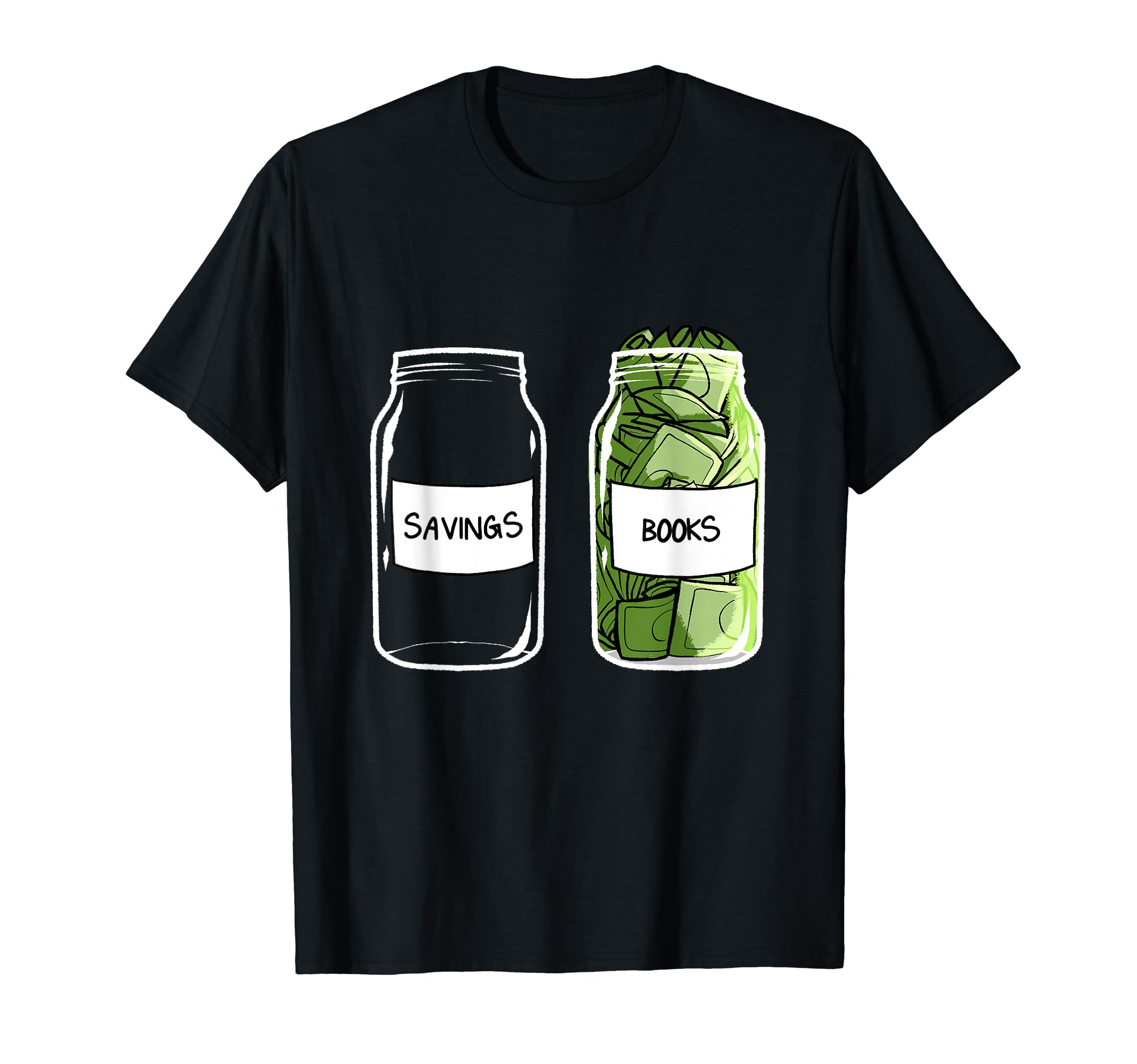Book Addict Funny Fund Novels Or Nest T-Shirt - Fun Novelty Design Unisex - T-Shirt, Sweatshirt, Hoodie