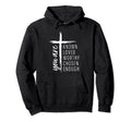 You Are Known Loved Worthy Chosen Hoodie - Minimalist Print for Adults - T-Shirt, Sweatshirt, Hoodie