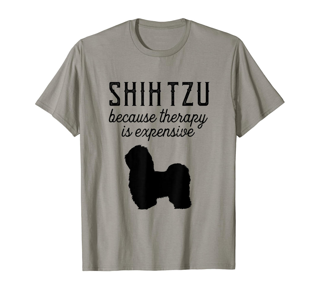 Shih Tzu Because Therapy Is Expensive T-Shirt - Graphic Print for Adults - T-Shirt, Sweatshirt, Hoodie